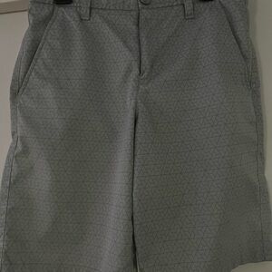 Boy's Gray Patterned Shorts